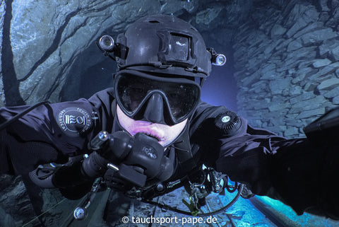 sidemount CCR im einsatz