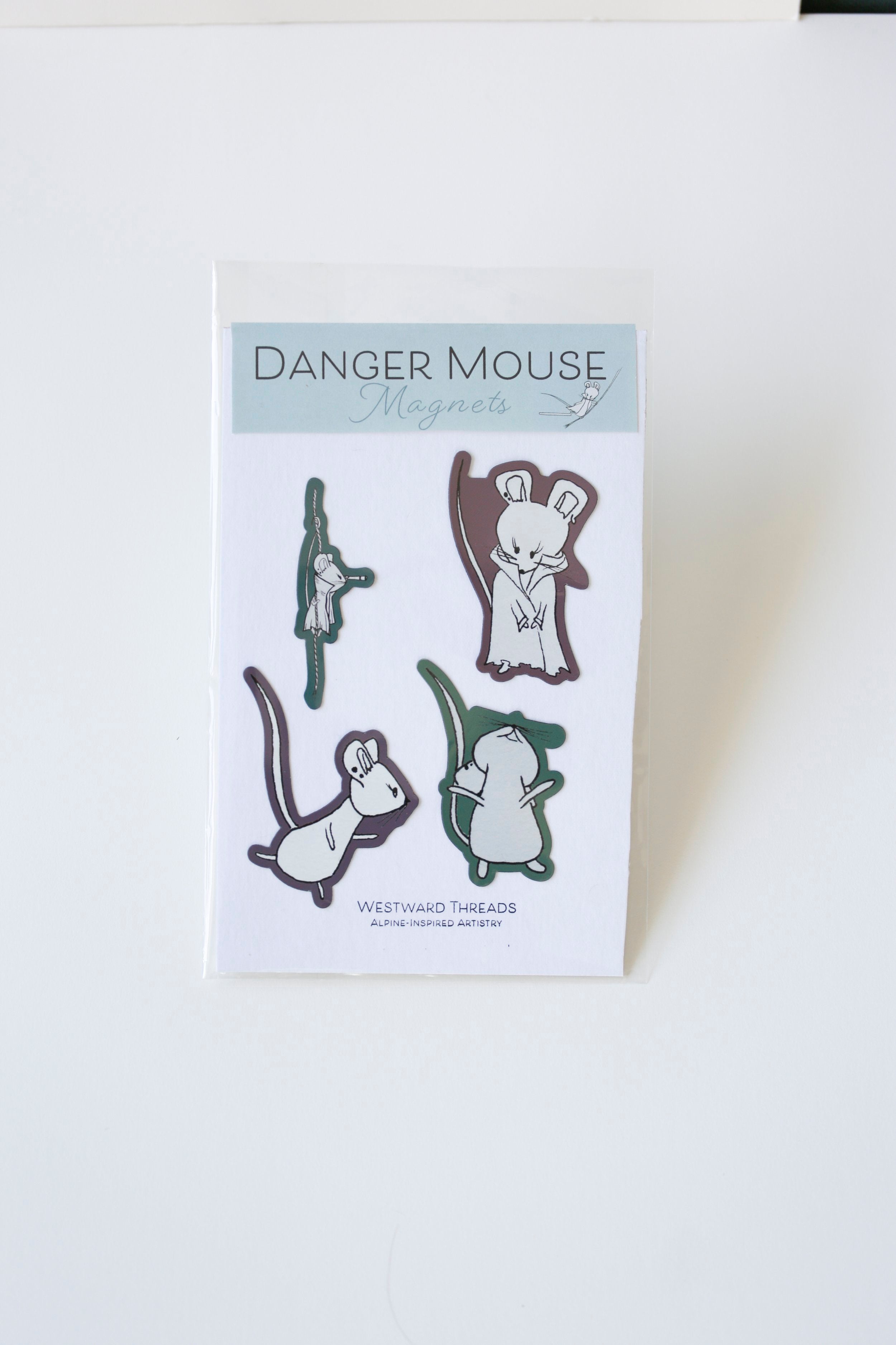 Danger Mouse Fridge Magnet Set