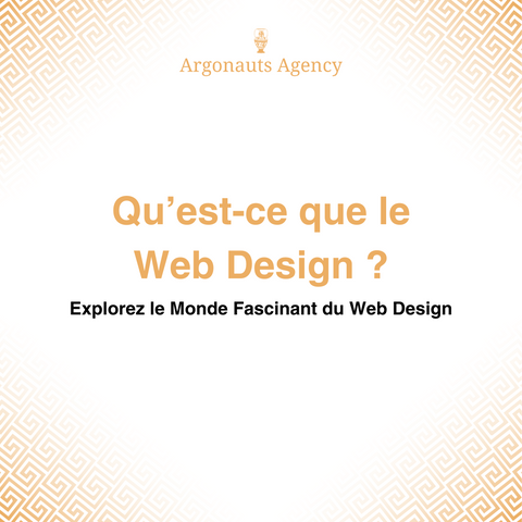 Qu'est-ce que le Web Design