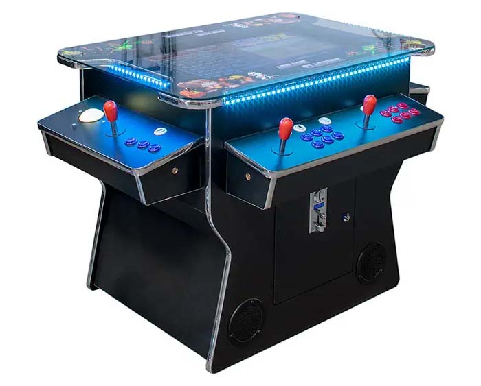 Multi Video Game Cocktail Cabinet