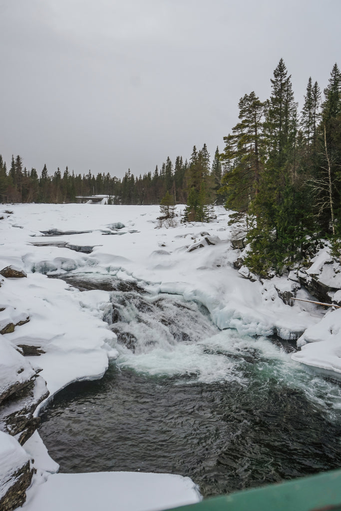 waterfall in valadalen