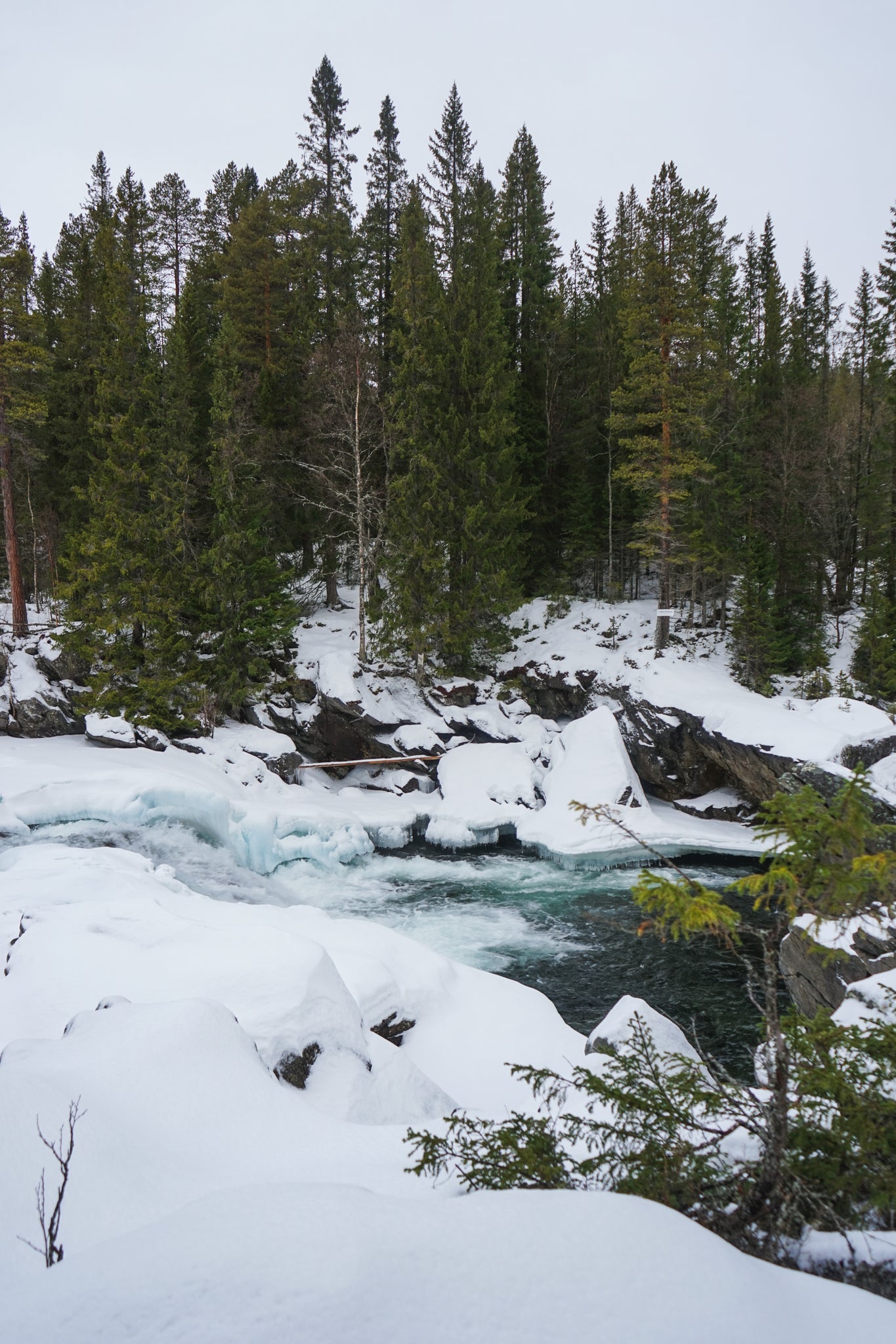 valadalen waterfall