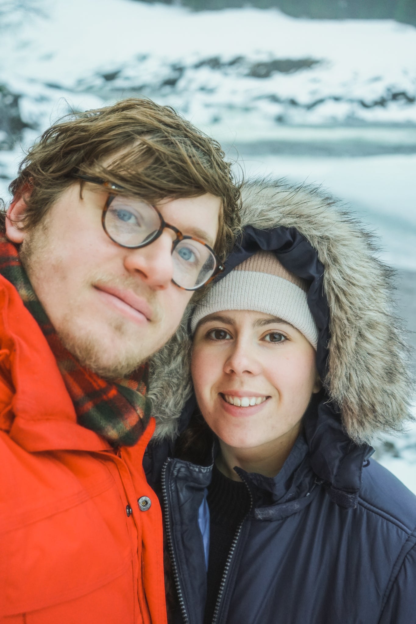 us next to Swedens larges waterfall