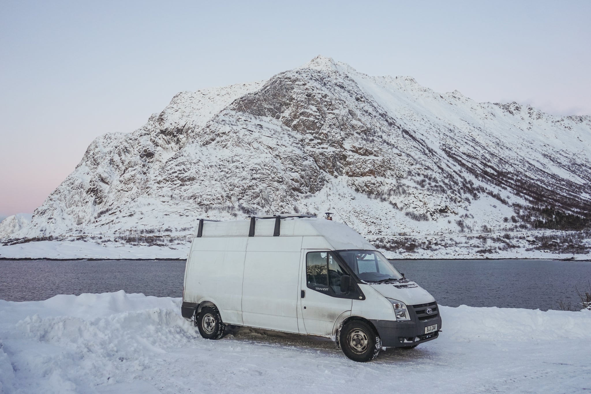 just outside henningsvaer