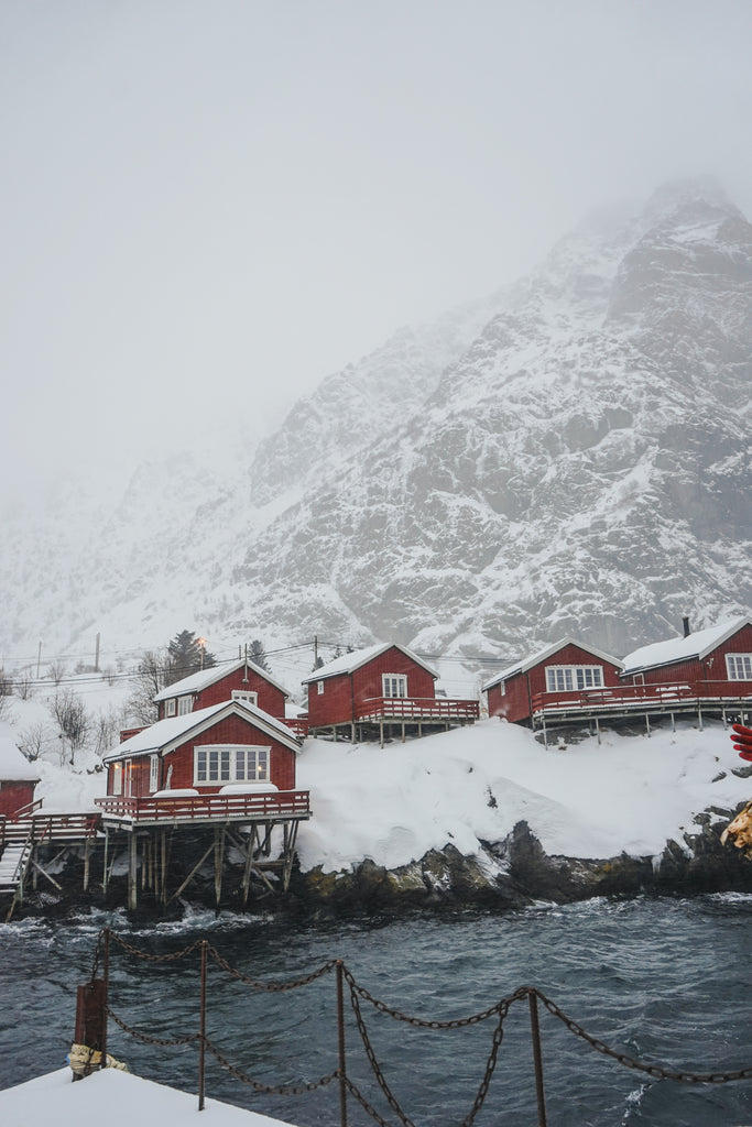 little red houses