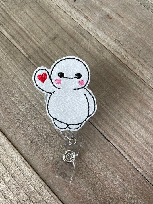 Baymax Big Hero 6 Retractable Badge Reel – The Badge Bar