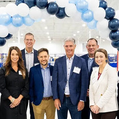 Tempur Sealy Team at Indiana factory opening.