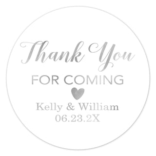 Thank You Gold Foil Stickers – Chicfetti