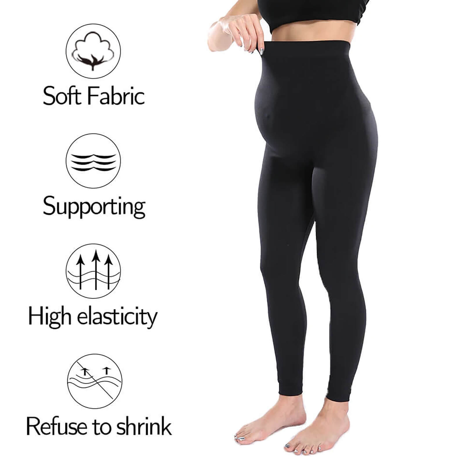 PregnoFlex Pregnancy Leggings | Comfort & Style, Order Today!