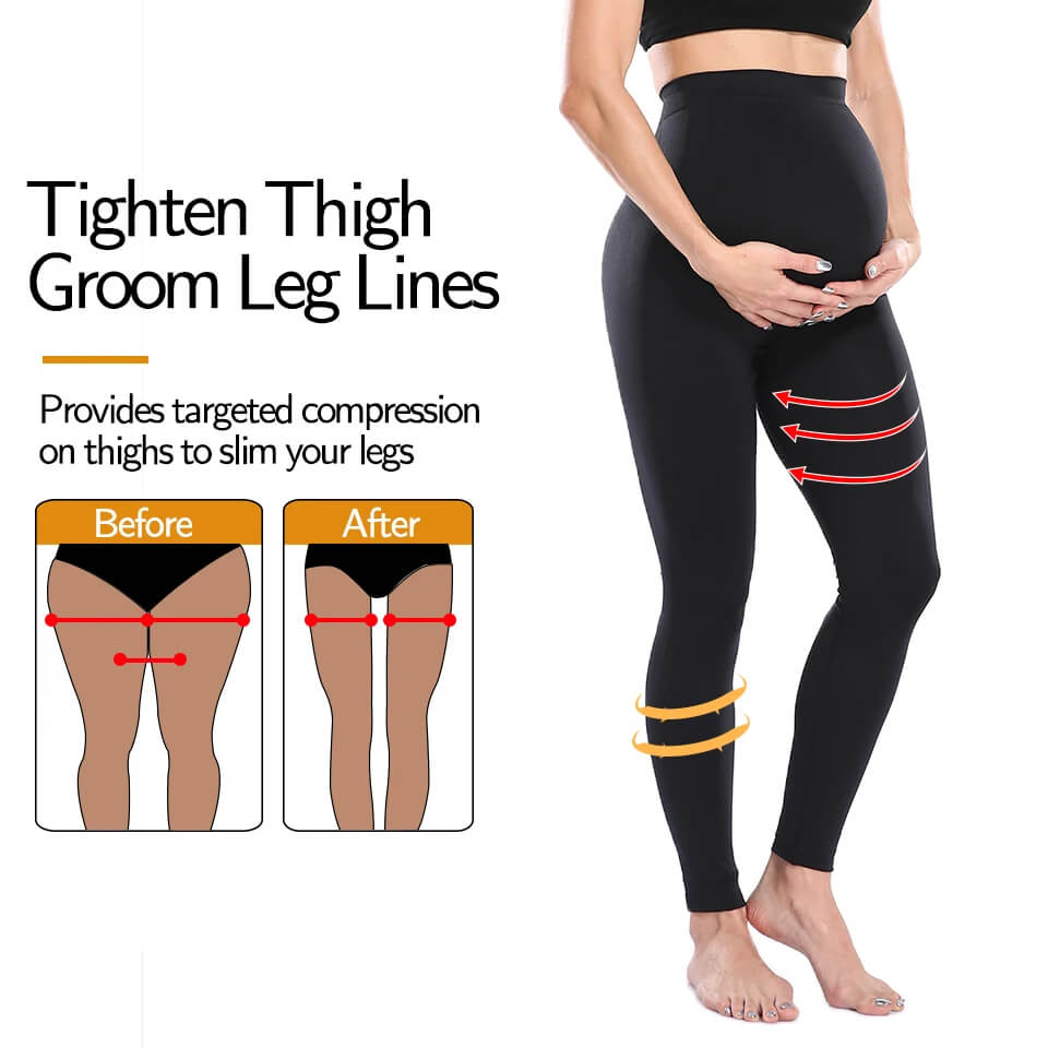 Stylish Comfort Maternity Leggings | Supportive Wear, Shop Now!