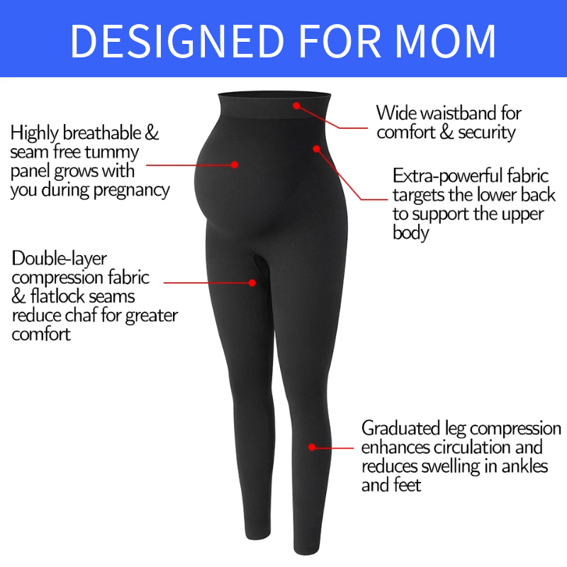 PregnoFlex Leggings for Moms-to-Be | Comfortable Support, Order Today!