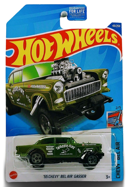 Hot Wheels 2023 - Collector # 110/250 - HW Gassers 1/5 - '55 Chevy