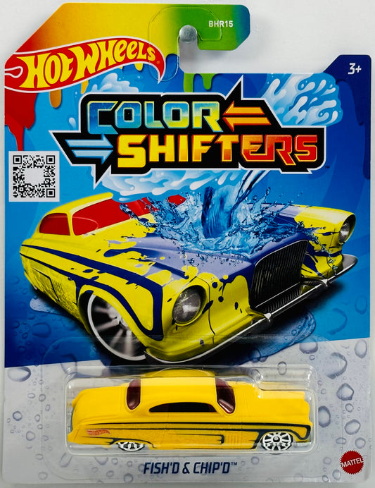 Hot Wheels 2023 - Color Shifters Q - T-Bird Stocker - Gold to Bronze