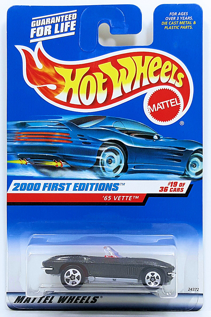 hot wheels 2000 first editions 65 vette