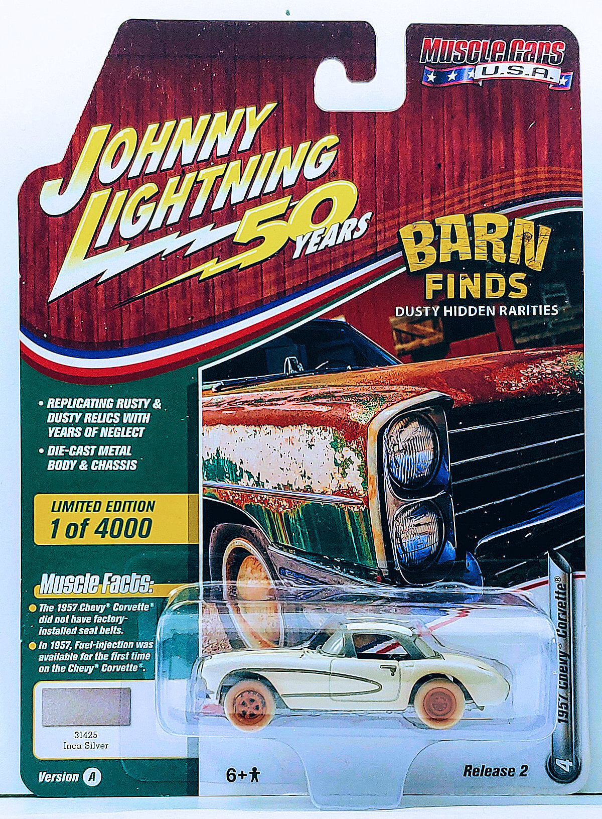 Johnny Lightning 2019 - Muscle Cars USA / Barn Finds / White Lightning –  KMJ Diecast II