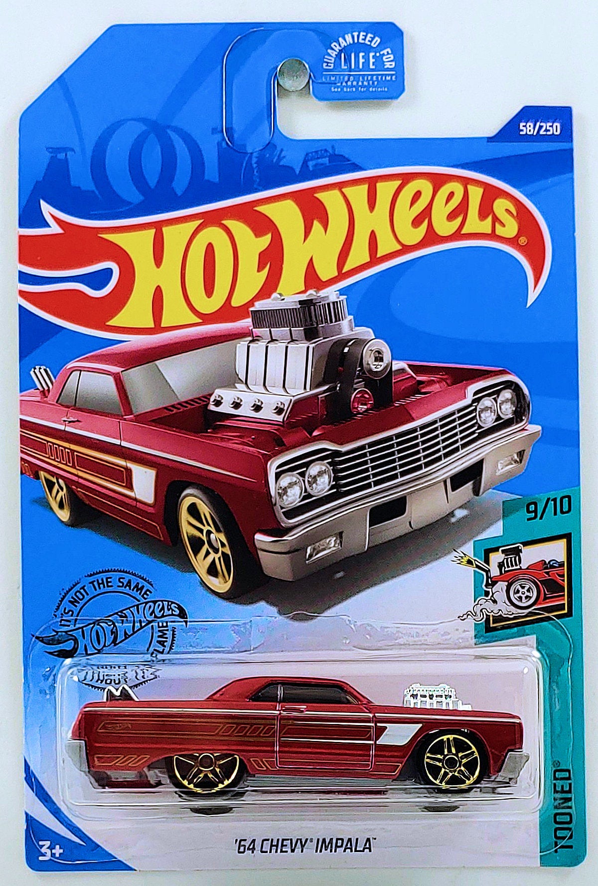 hot wheels tooned chevy impala 1964