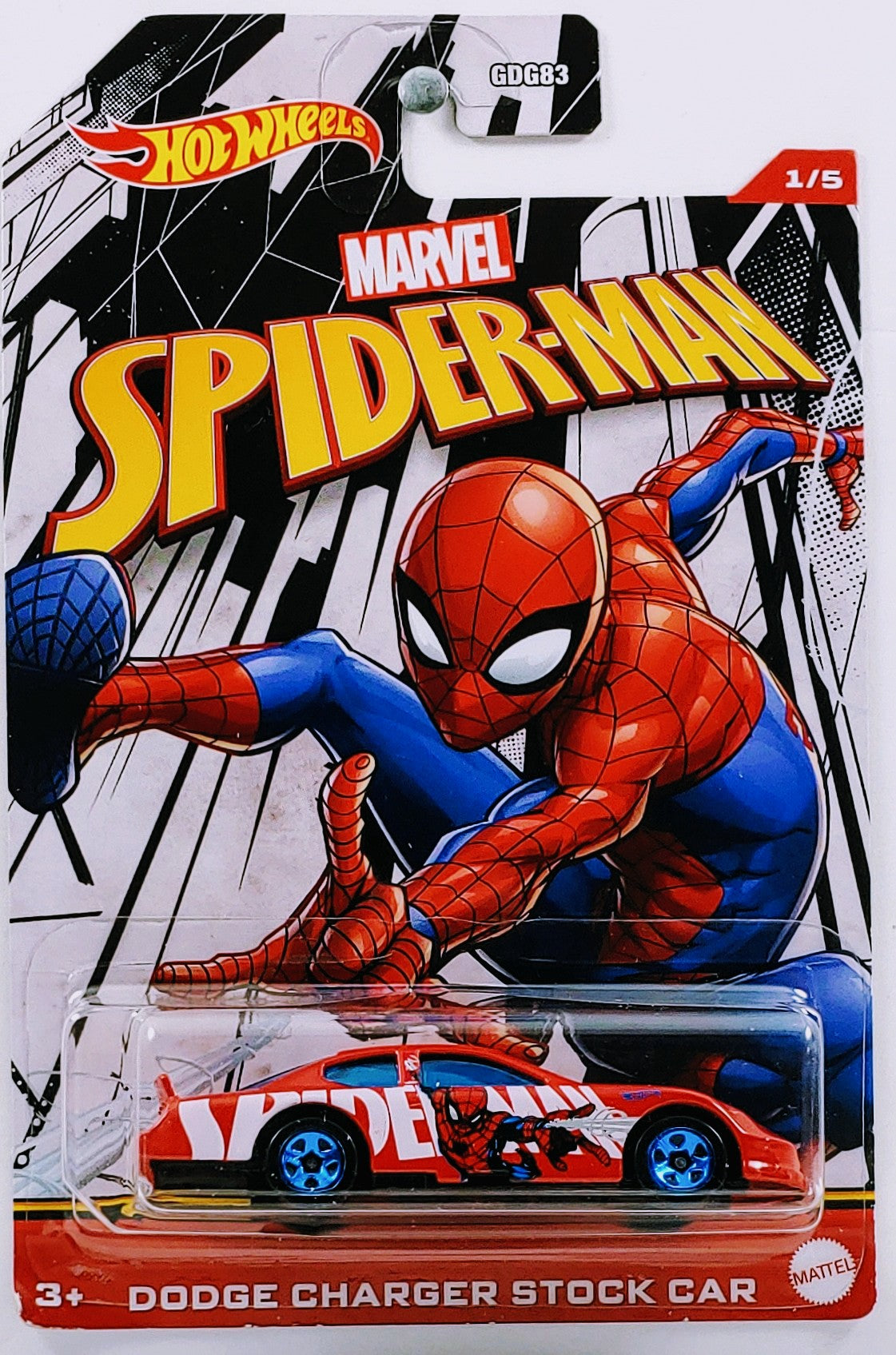 Hot Wheels 2023 - Marvel / Spider-man Theme Series 1/5 - Dodge Charger –  KMJ Diecast II