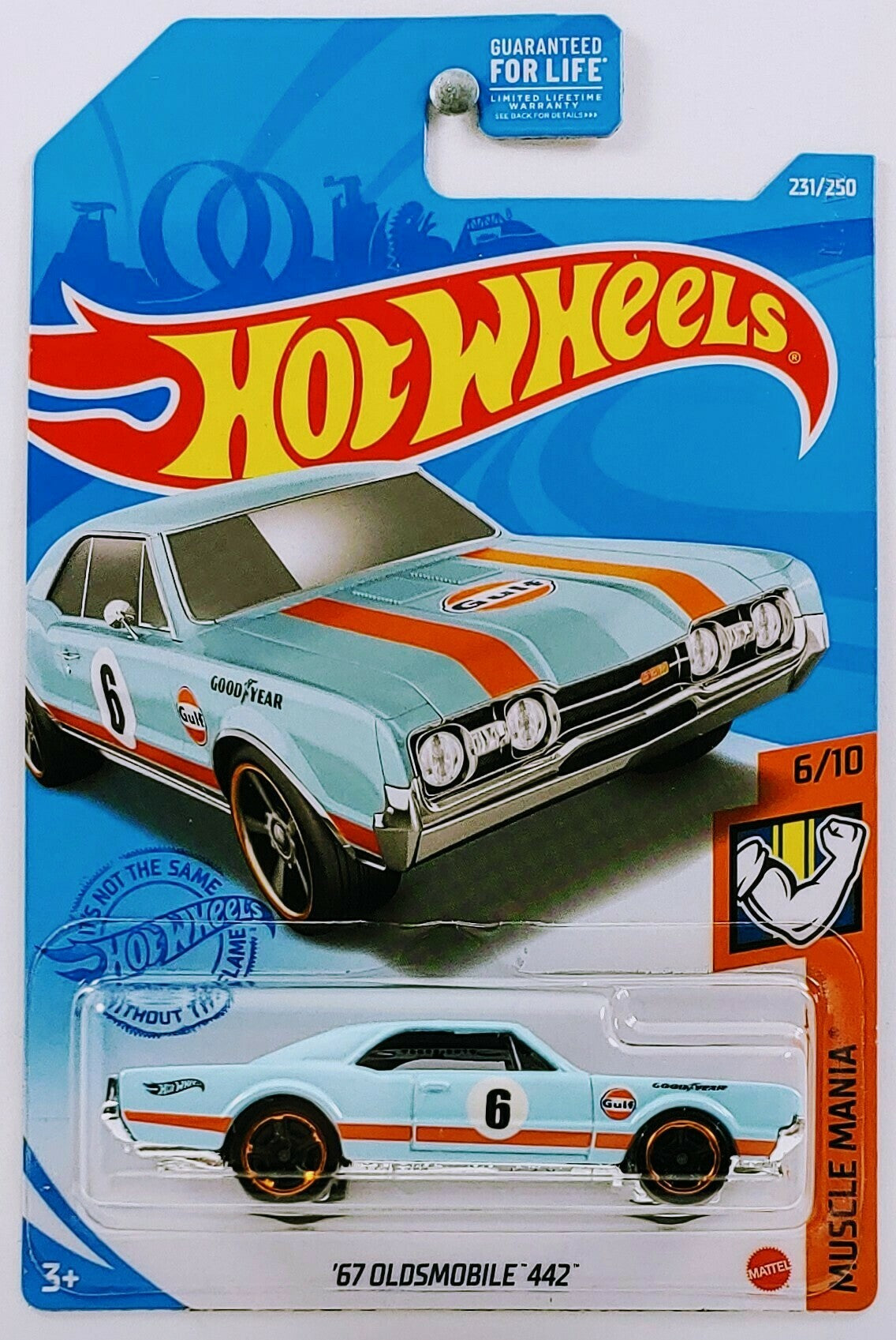 Hot Wheels 2021 - Collector # 239/250 - Muscle Mania 7/10 - '68