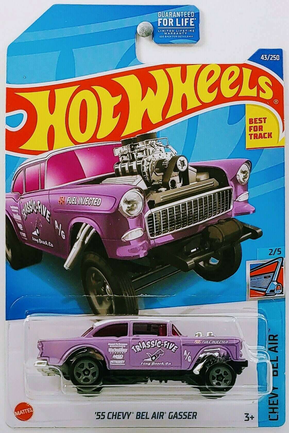 Hot Wheels 2023 - Collector # 110/250 - HW Gassers 1/5 - '55 Chevy