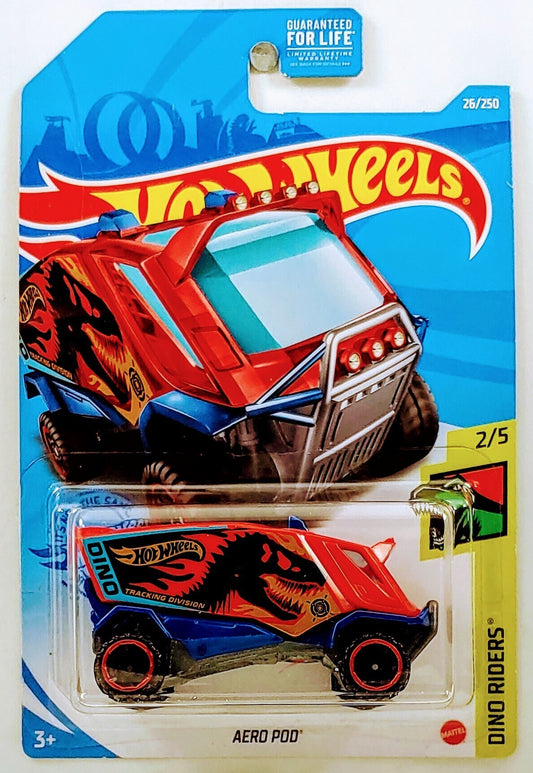 Hot Wheels - 2021 Dino Riders 3/5 Tricera-Truck 71/250 (BBGRY62)