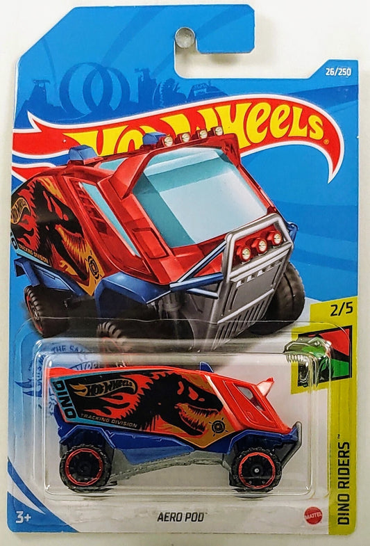 Hot Wheels 2021 - Collector # 026/250 - Dino Riders 2/5 - Aero Pod - R –  KMJ Diecast II