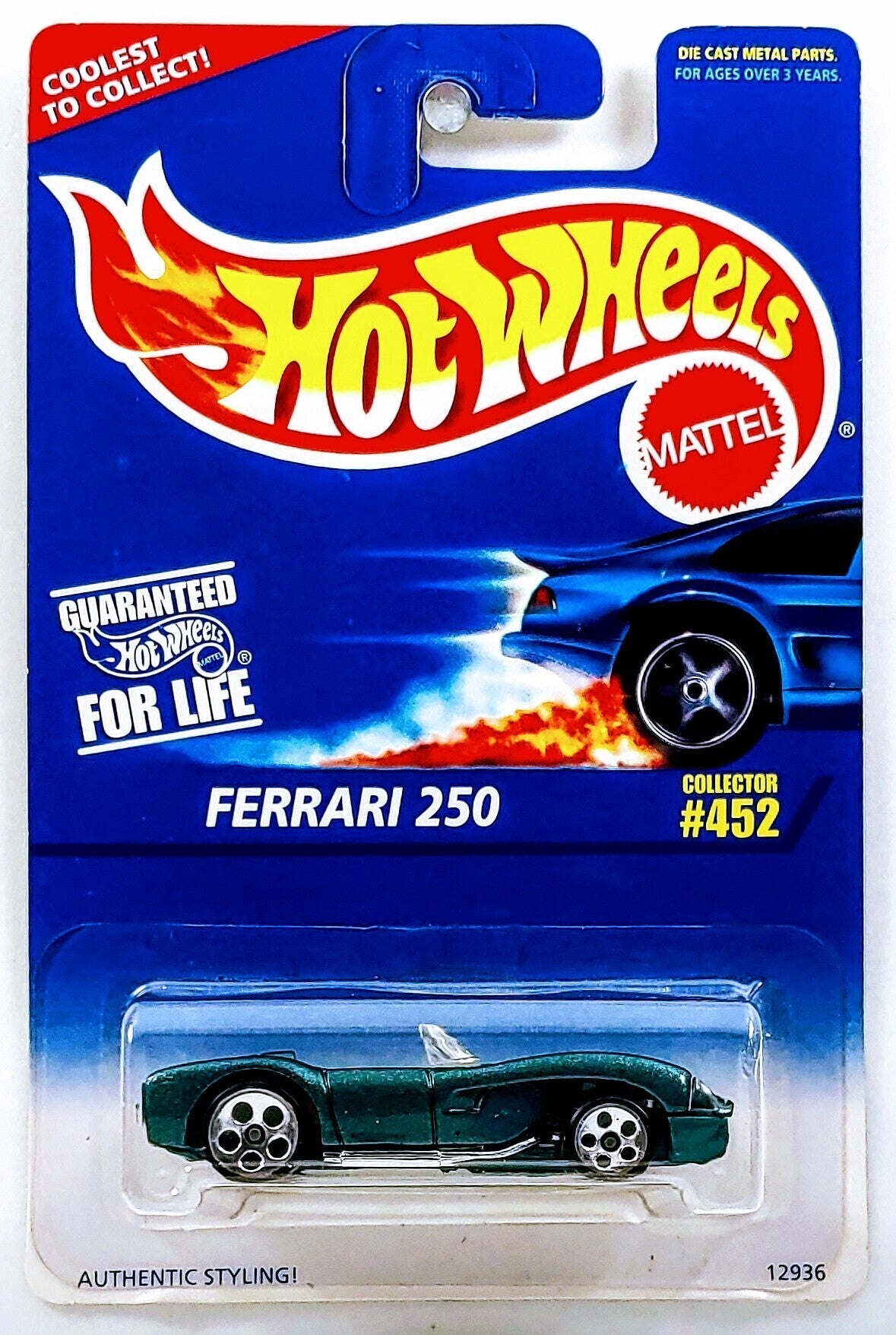 Hot Wheels 1996 - Collector # 035 - Gold Medal Speed - Ferrari