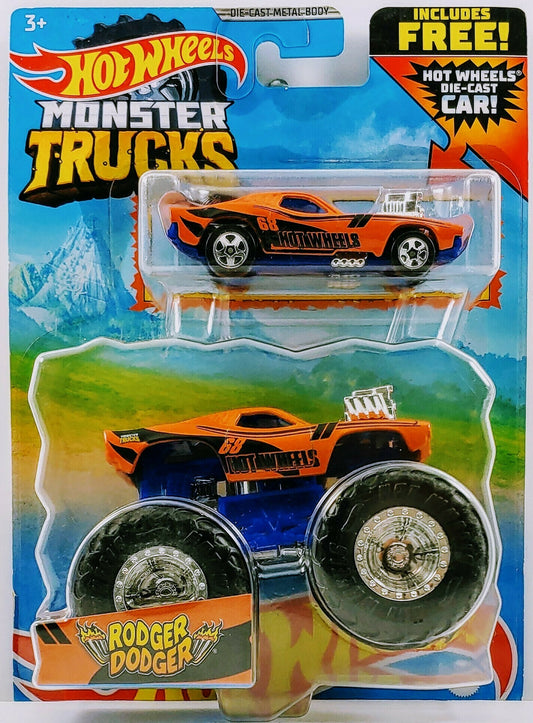 Hot Wheels - Rodger Dodger Orange Mustang - Toddler And Youth