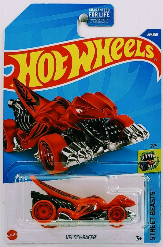  Hot Wheels Veloci Racer, [Gray] 119/250 Dino Riders 5/5 : Toys  & Games