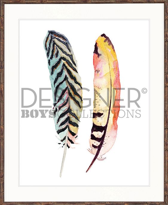print-art-Feather Delight IV - DESIGNERS CANDY