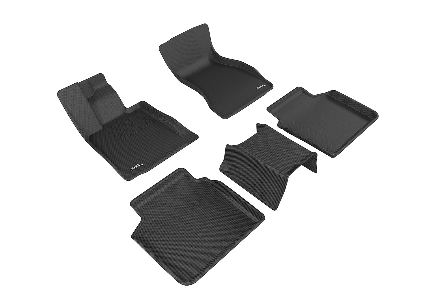 3D MAXpider BMW 7 SERIES (G11) RWD 2016-2022 KAGU BLACK R1 R2