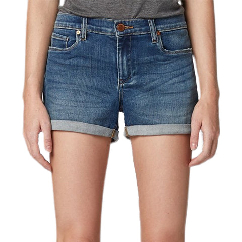 BLANKNYC Fulton Low Rise Short - Blue Steel.