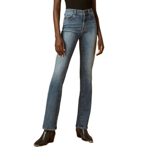 DL1961 Bridget High Rise Instasculpt Boot Cut - Admiral.