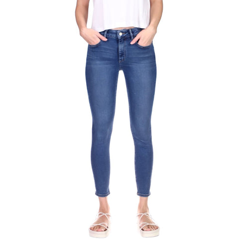 DL1961 Florence Mid Rise Instasculpt Skinny - Blue Bell.