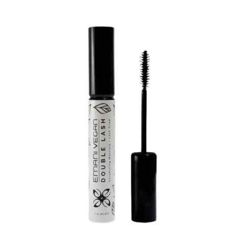 Emani Double Lash Mascara + Lash Serum - Black