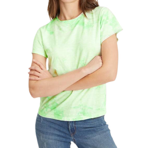 Sanctuary The Perfect Tee - Pistachio Tie Dye.