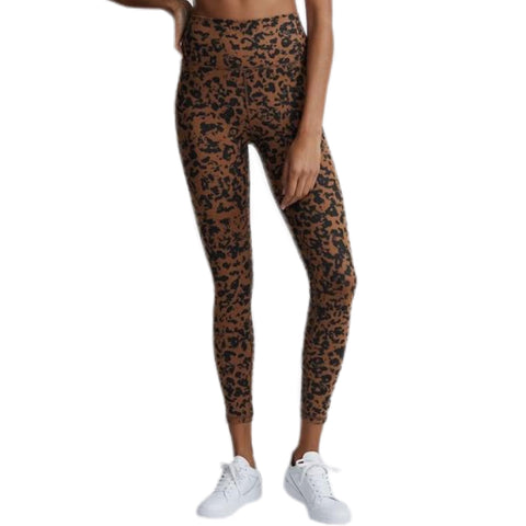 Varley Let's Move High Rise Legging 25 - Bronze Cheetah.