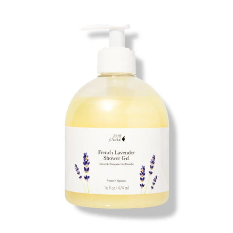 100% Pure French Lavender Shower Gel - 16oz