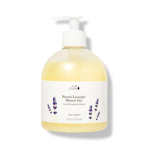 Body Wash - 100% Pure French Lavender Shower Gel - 16oz