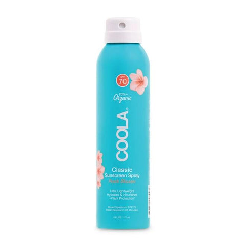 Coola Classic Body Sunscreen Spray - Peach Blossom - SPF 70