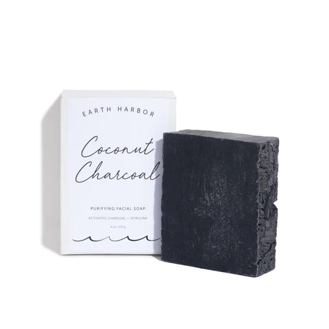 Earth Harbor Coconut Charcoal Purifying Facial Soap