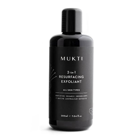 Mukti Organics 2-In-1 Resurfacing Exfoliant