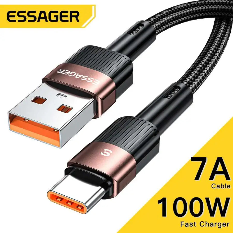 Cable Usb Tipo C A Usb C - Carga Rápida 3a 100w 50cm + Datos