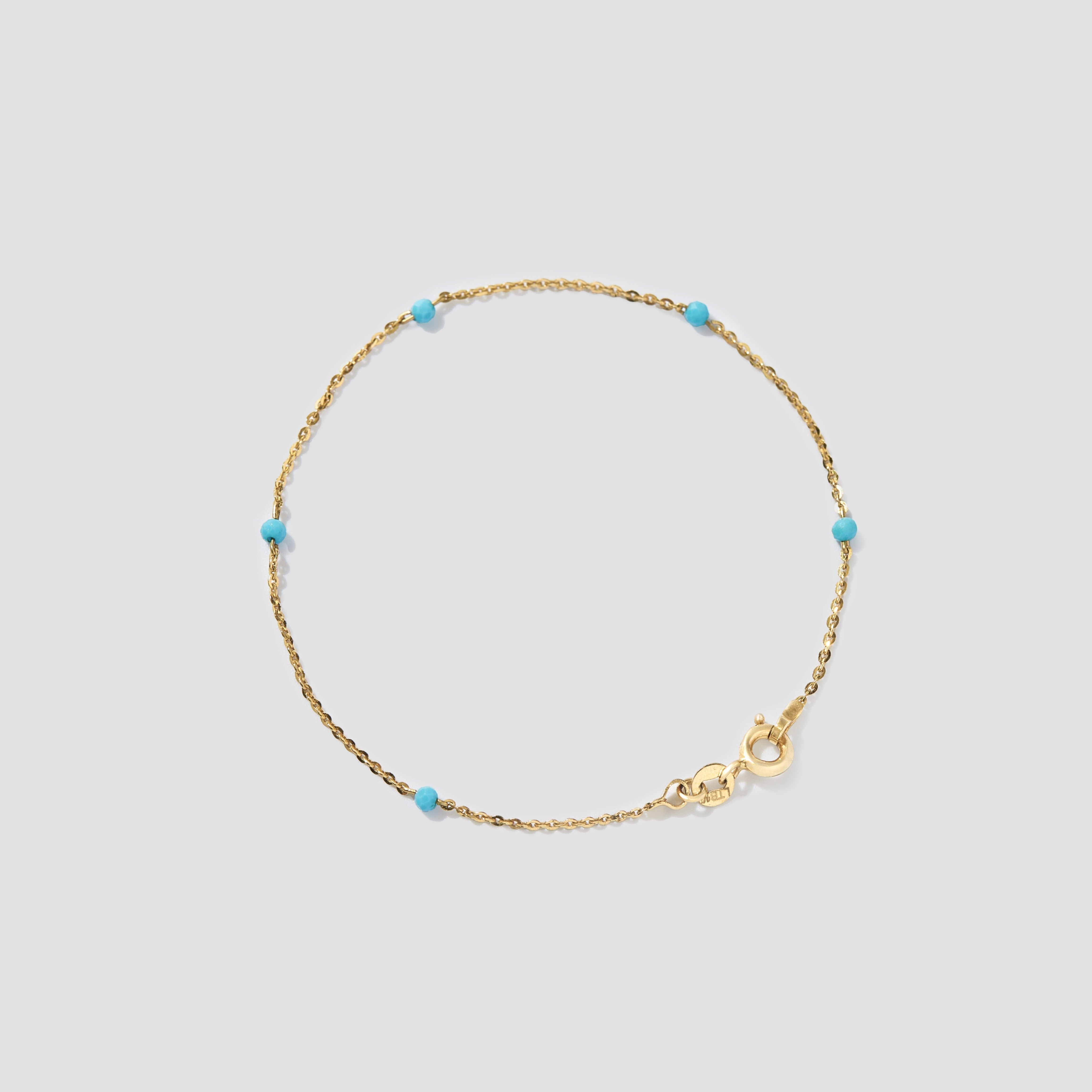 Lắc tay Candy Crush Gemstone - Blue Turquoise