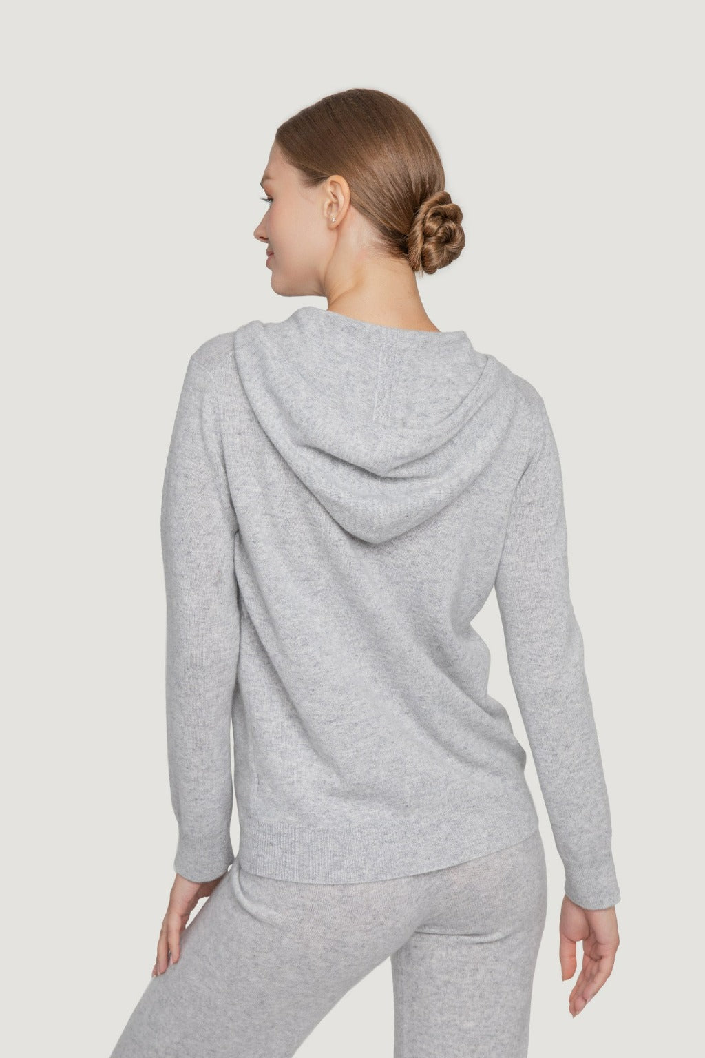 Quinn Washable Cashmere Hoodie Sweater – Subtle Luxury