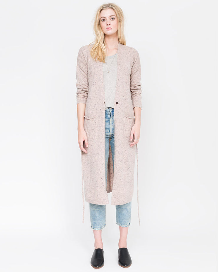 maxi cashmere cardigan