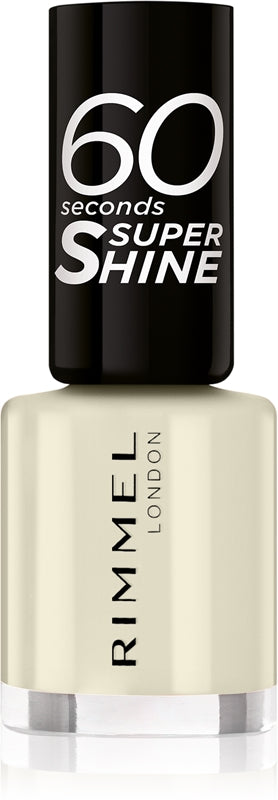 Rimmel 60 Seconds Super Shine smalto per unghie colore 730 Silver Bullet 8 ml