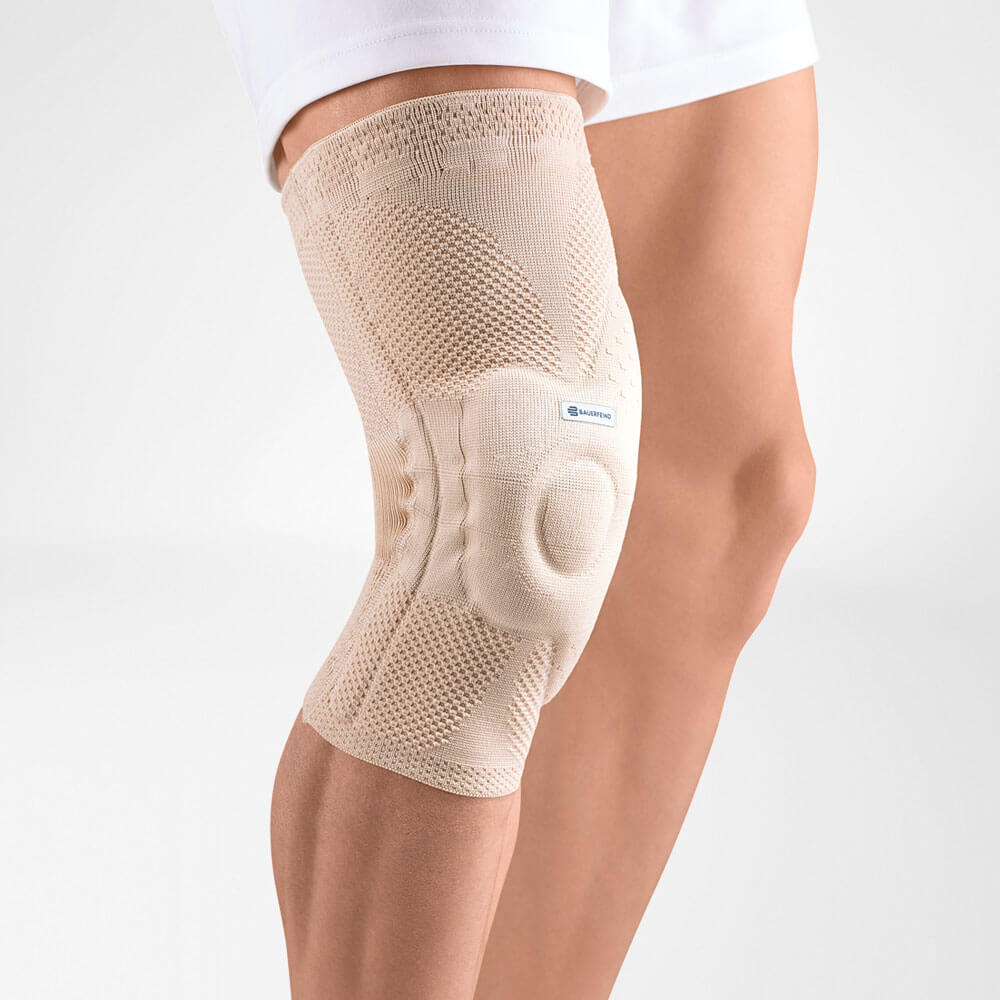 Bauerfeind GenuTrain A3 Ginocchiera compressiva Sinistra Taglia 1 Natur