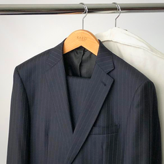 Black Suit with Kazzi Kovers Garment Bag