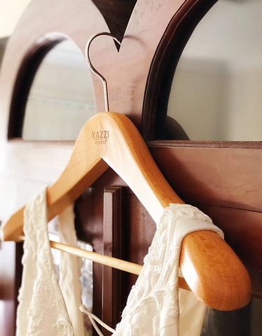 Bridal dress hanger