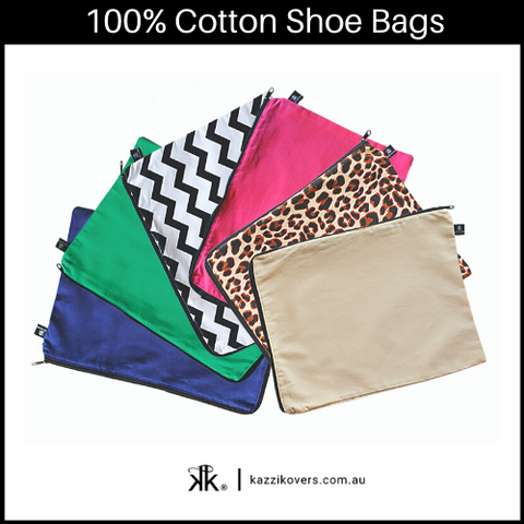 100% Cotton Shoe Bags